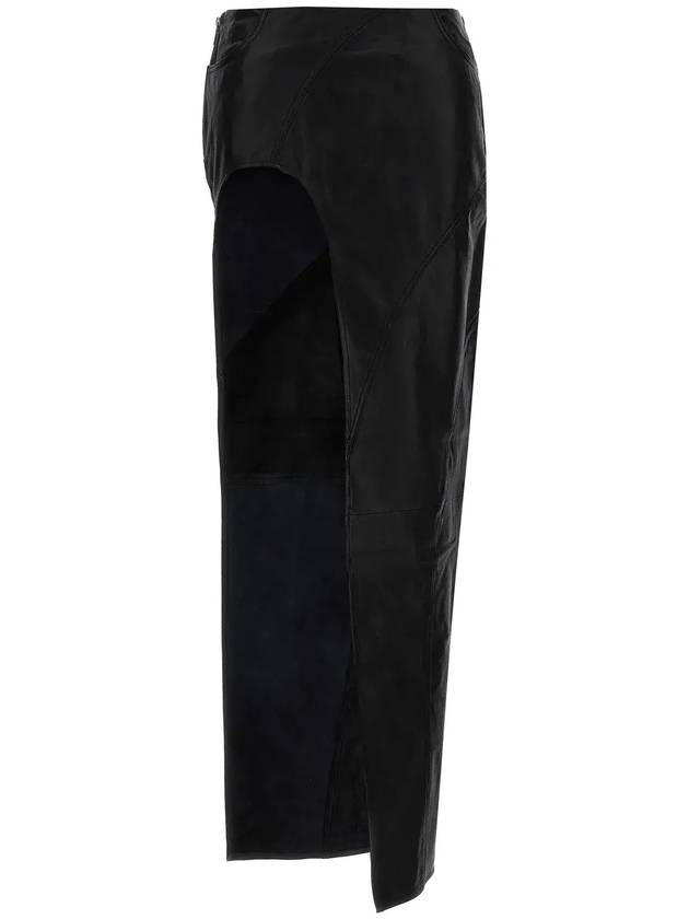 레트로페테 태쉬 비대칭 스커트 FW237822_BLACK