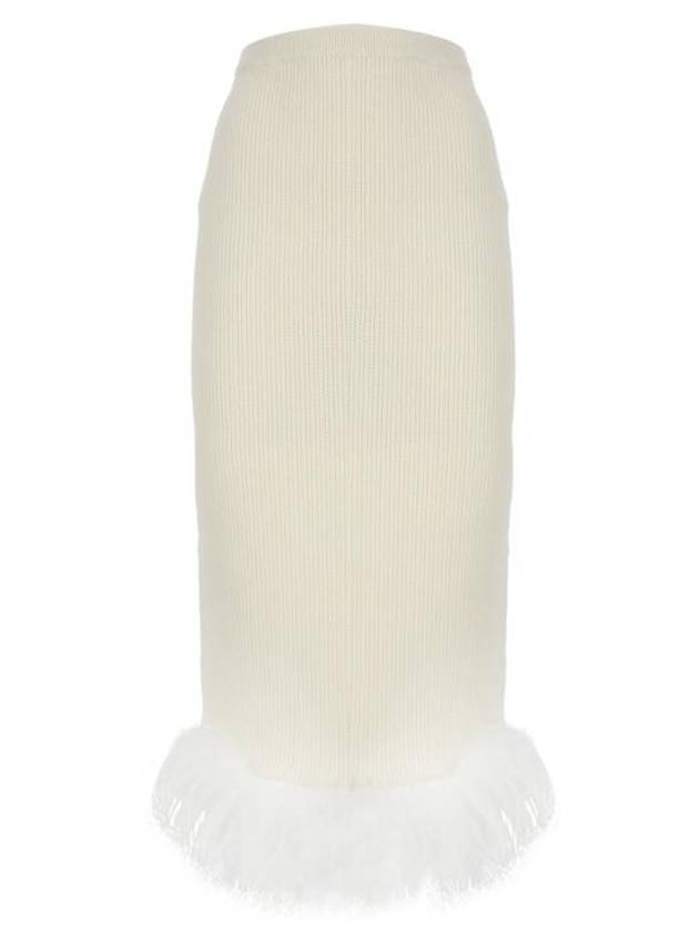 24FW 알레산드라리치 숏 스커트 FABX3903K43942953 WHITE