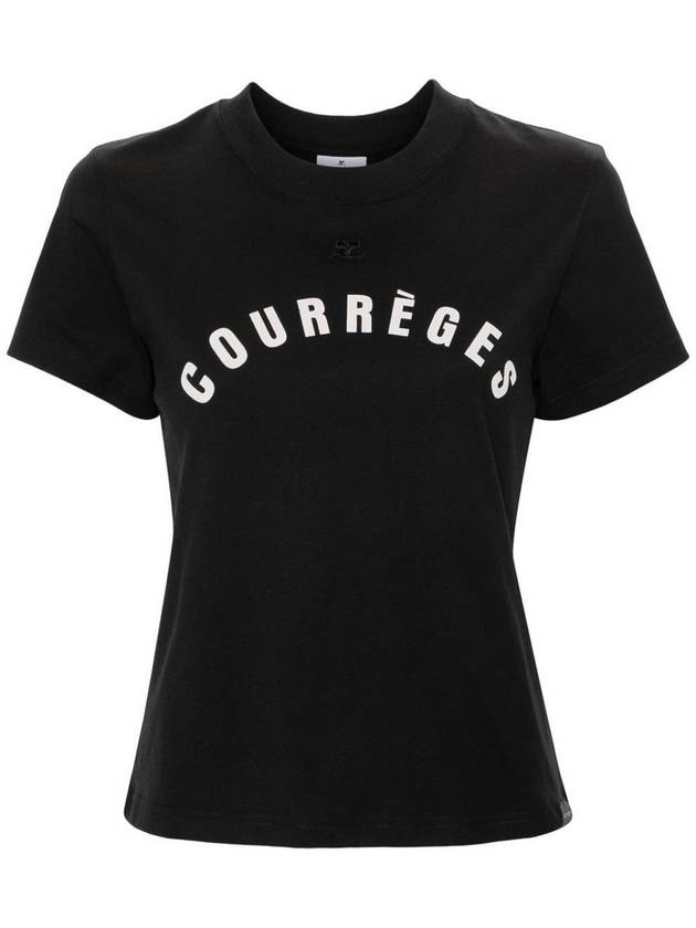 Courreges Ac straight cotton t-shirt