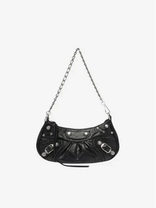 발렌시아가 르 카골 체인 미니백 블랙 Balenciaga Le Cagole Mini Bag with Chain Black