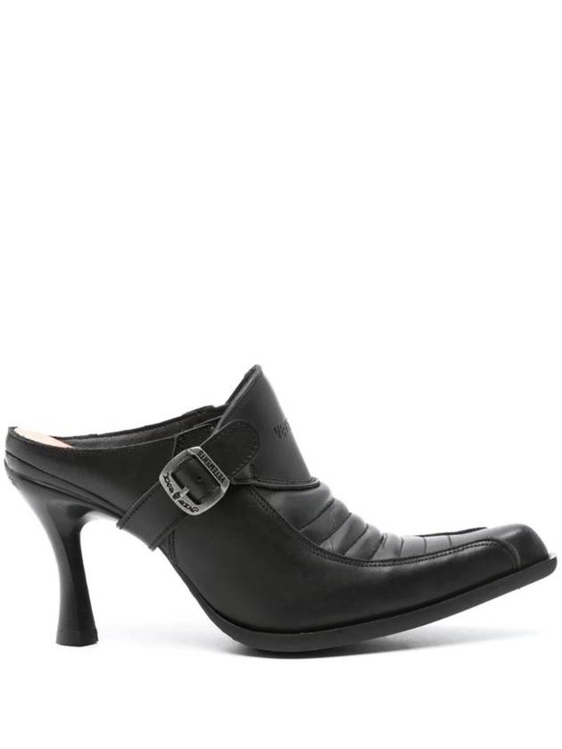 베트멍 x New Rock Moto leather mules