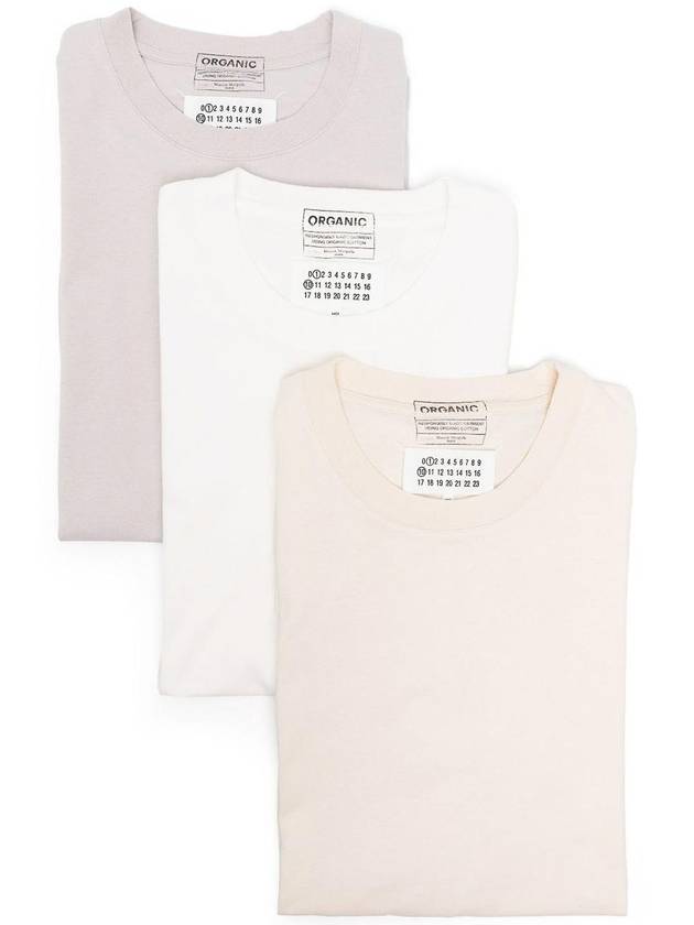 Maison Margiela Pack of 3 cotton t-shirts