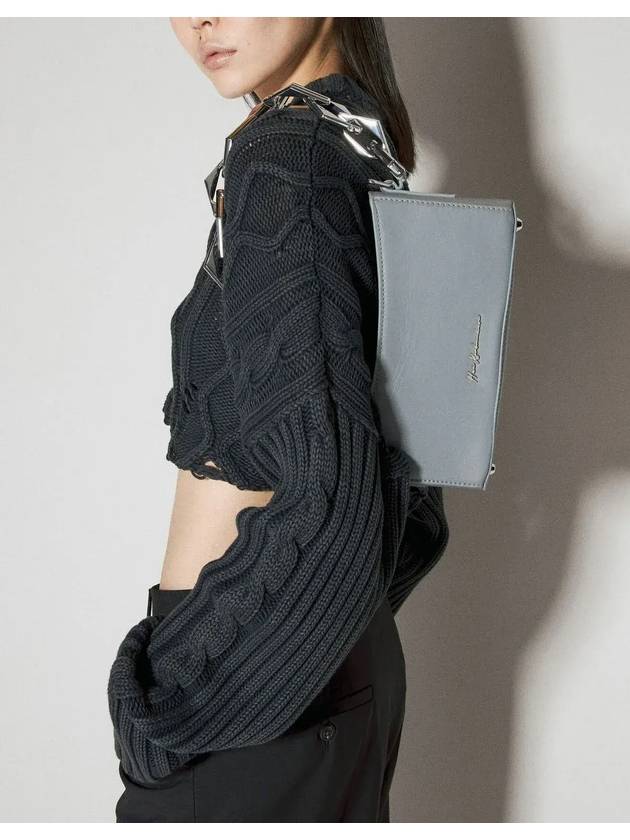 한 콕벤하운 다이아몬드 체인 숄더백 A132645GREY_None