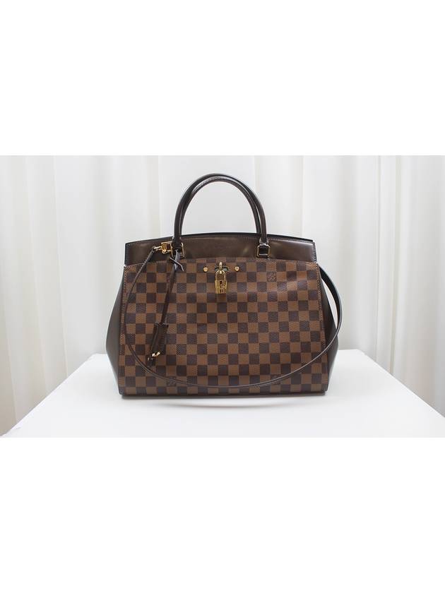 루이비통 다미에 에벤 리볼리 MM 토트숄더백 N41150