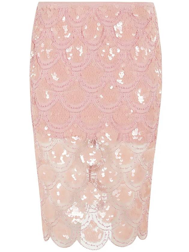 ROTATE 스팽글 장식 메시 펜슬 스커트 113446_1922