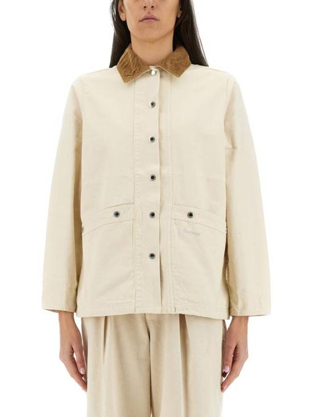 25SS 바버 트렌치 코트 LCA0348 LCABE11 WHITE