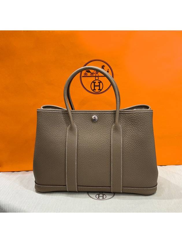 에르메스 가든파티 30 백 네곤다 팔라듐 하드웨어 에토프