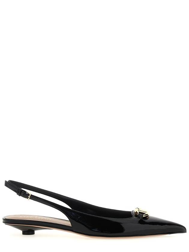 JF 발렌티노 Black Valentino Garavani Vlogo Moon slingback 5W2S0IY1LHS0NO