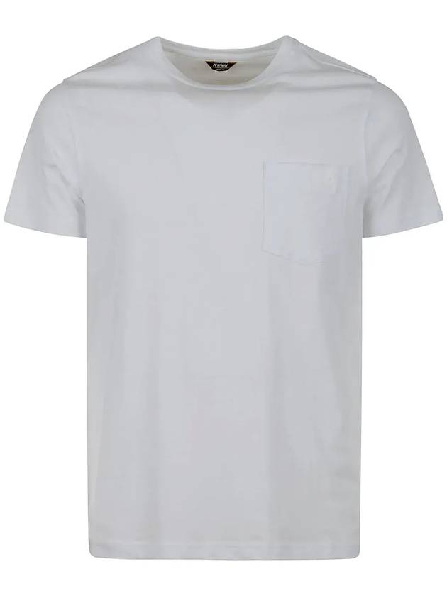 K Way 반팔 크루넥 티셔츠 K00AI30_001