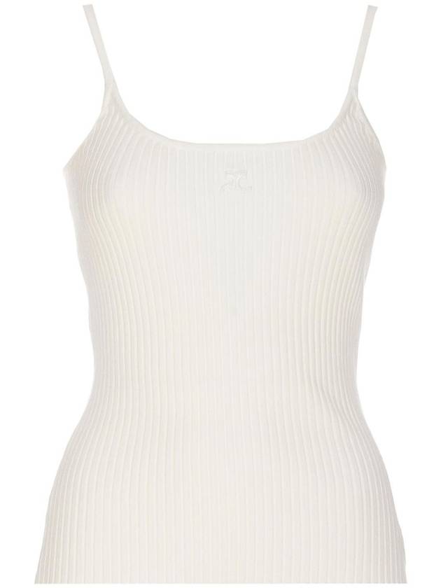 Courreges Reedition Logo Tank Top