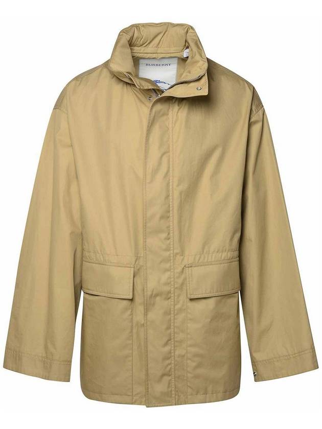 Burberry Beige Cotton Parka