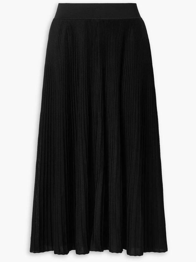 NB07 카사솔라 여성 스커트 Berta ribbed mulberry silk midi skirt 1647597325811826