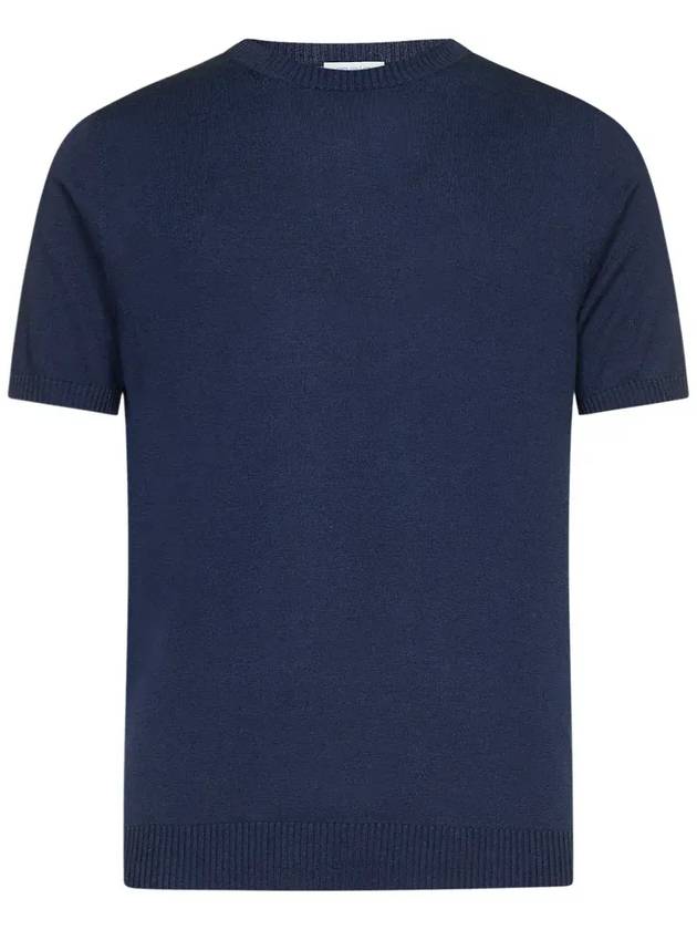 Malo 라운드 넥 스트레이트 헴 티셔츠 UXA183F3L27_E2088