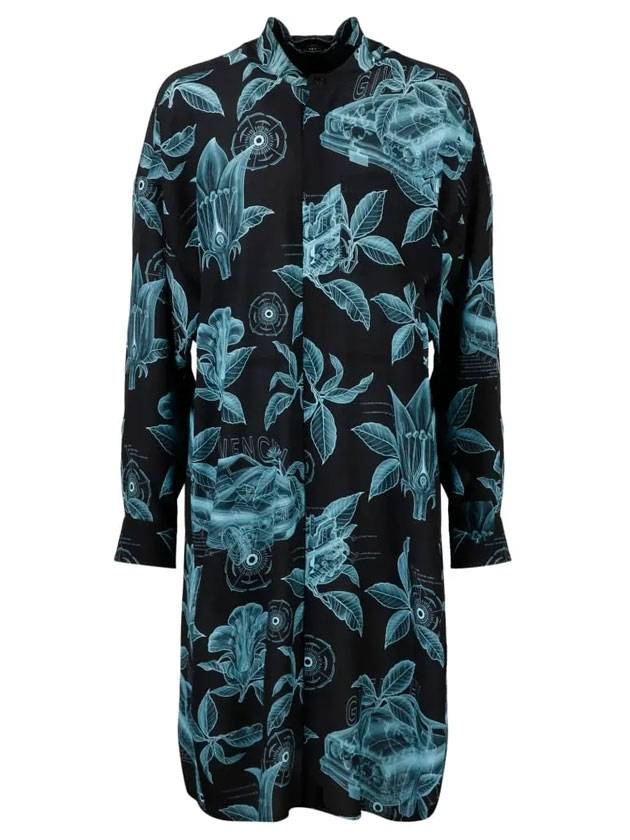 지방시 칼라리스 셔츠 미디원피스