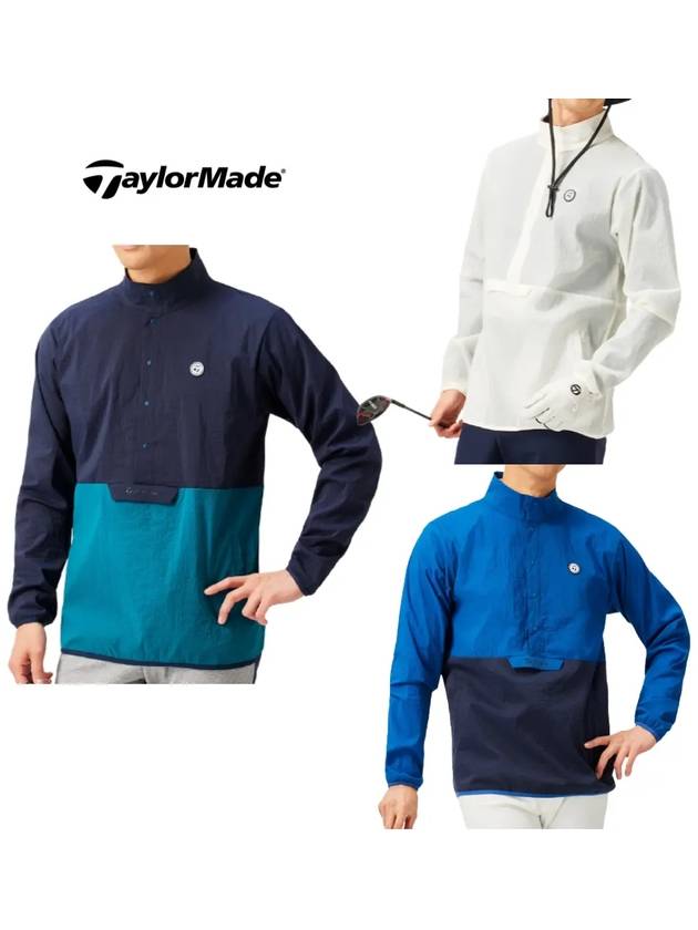 23SS 테일러메이드 남성 풀오버 아노락 자켓 TJ233