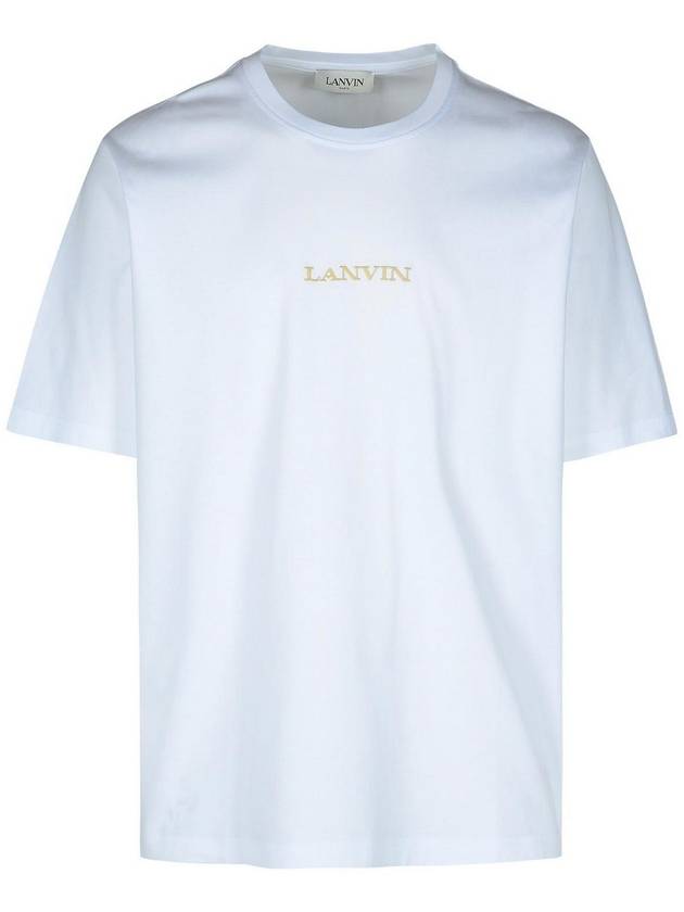 Lanvin White Cotton T-Shirt