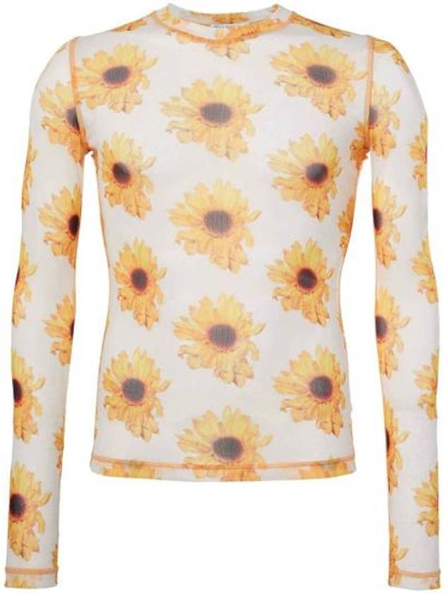 24FW JW앤더슨 민소매 티셔츠 JO0238 PG1670 001 WHITE YELLOW