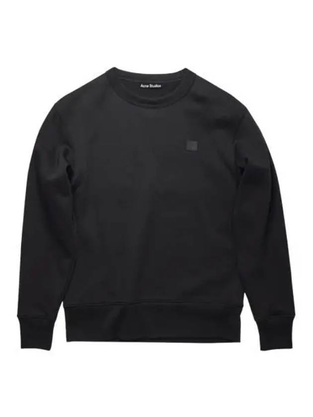 아크네 스튜디오 페어뷰 페이스 크루넥 스웨트셔츠 블랙 Acne Studios Fairview Face Crewneck Sweatshirt Black