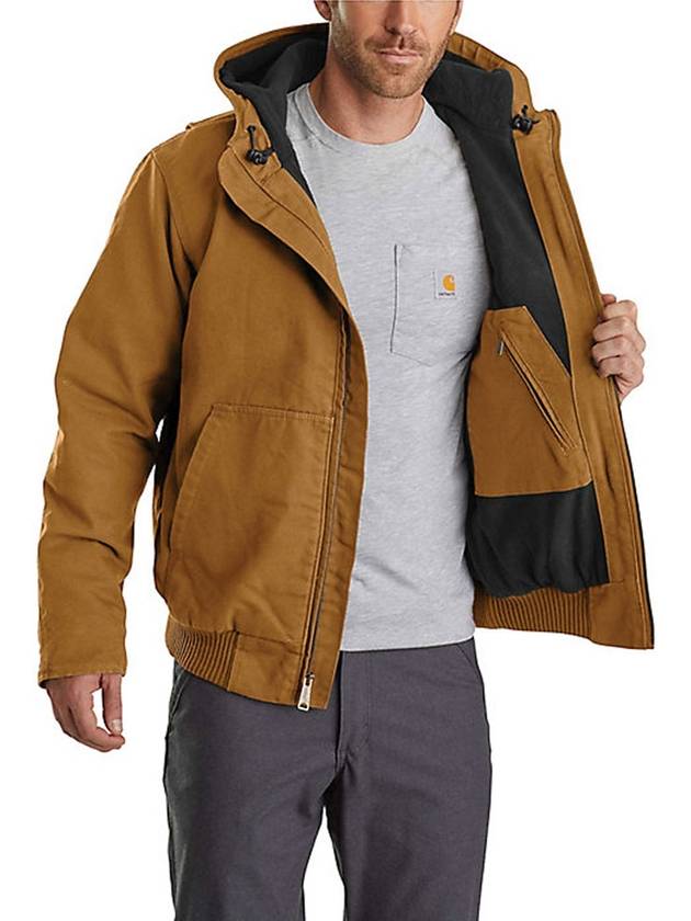 칼하트 남성 풀스윙 암스트롱 액티브 자켓 후드 집업 후디 재킷 Carhartt Brown
