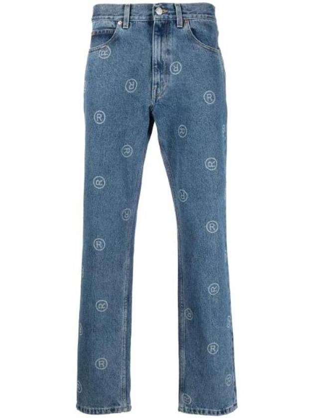 마틴로즈 로고 스트레이트 진 CMRAW22204