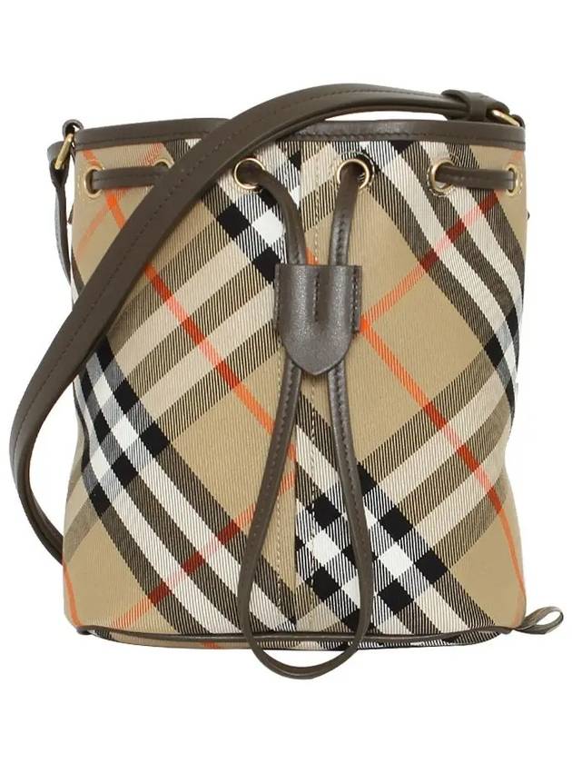 버버리 24FW 빈티지 체크 클래식 숄더 버킷백 8093804