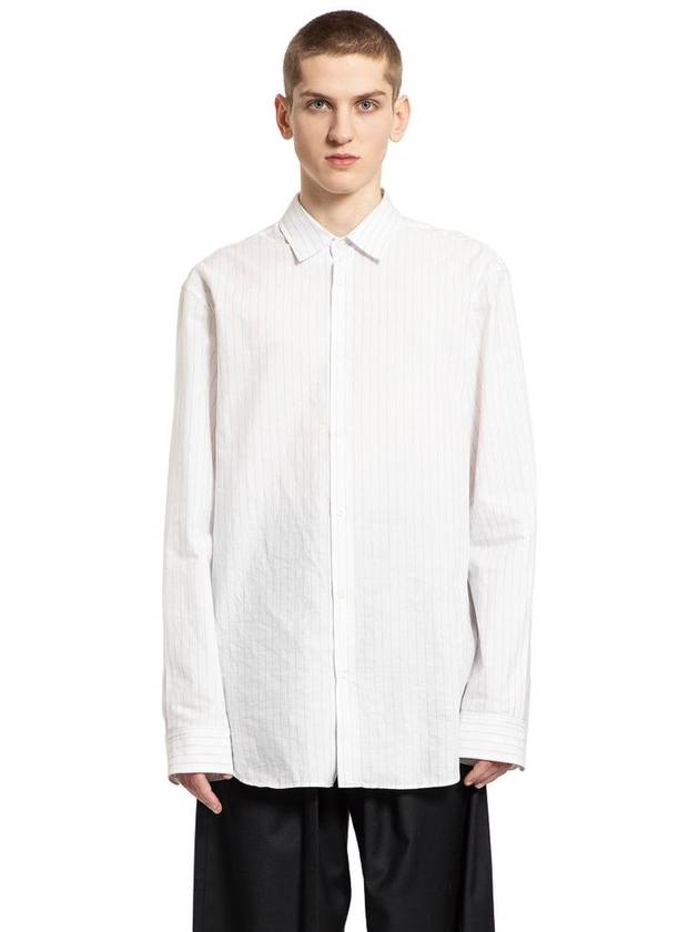 ANN DEMEULEMEESTER MAN BLACK & WHITE SHIRTS