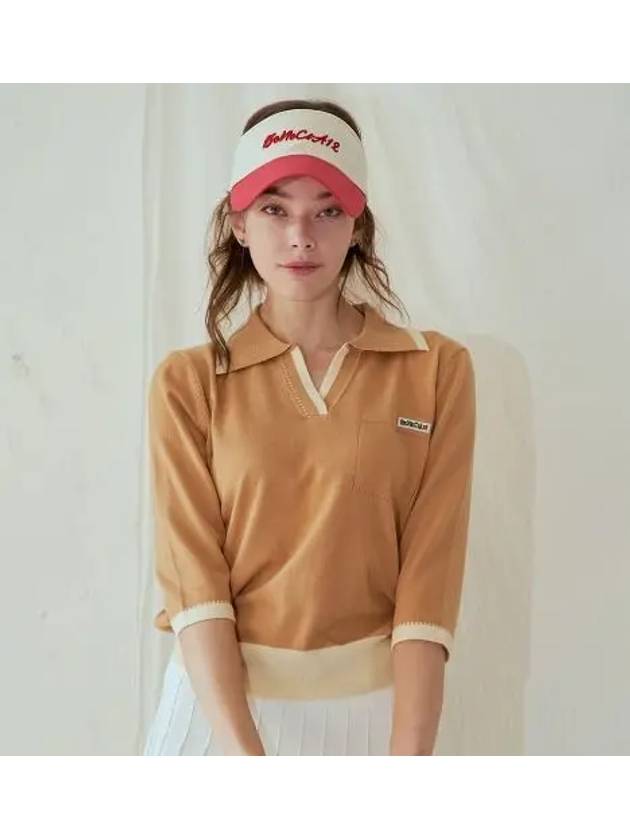 스티치 7부 머스타드