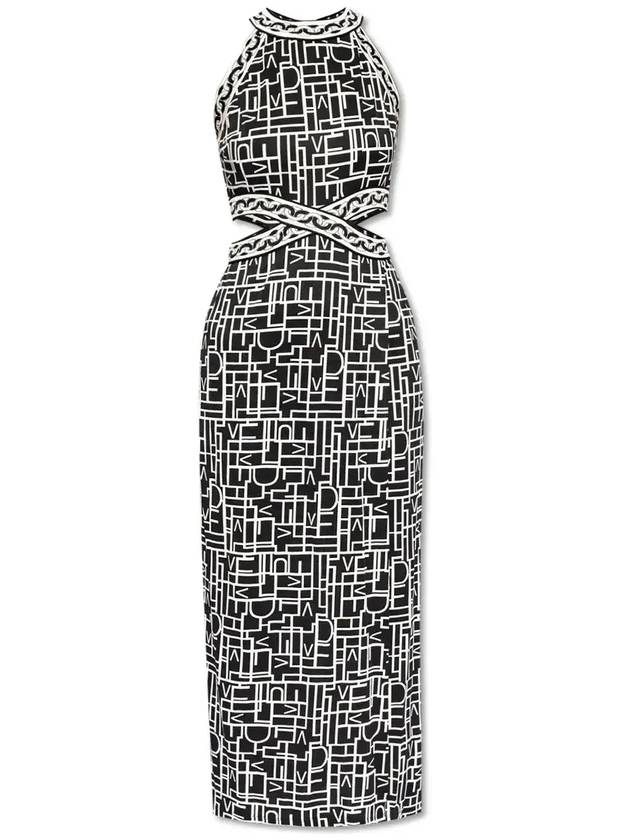 Diane von Furstenberg 제우스 컷아웃 디테일 드레스 DVFDS2S0240_LGLBC