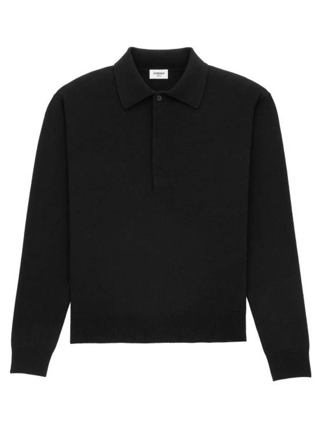 25SS 생로랑 폴로 티셔츠 817251Y76XM 1000