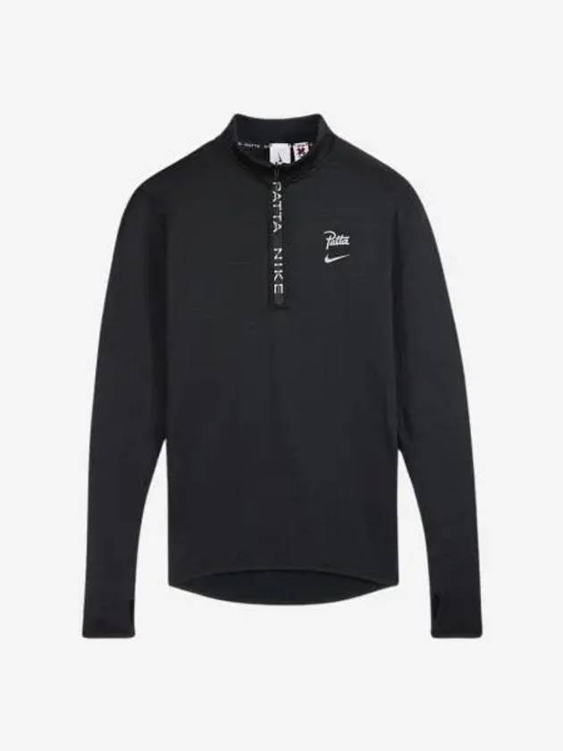 나이키 x 파타 1 2 집 탑 블랙 아시아 Nike x Patta 1 2 Zip Top Black Asia
