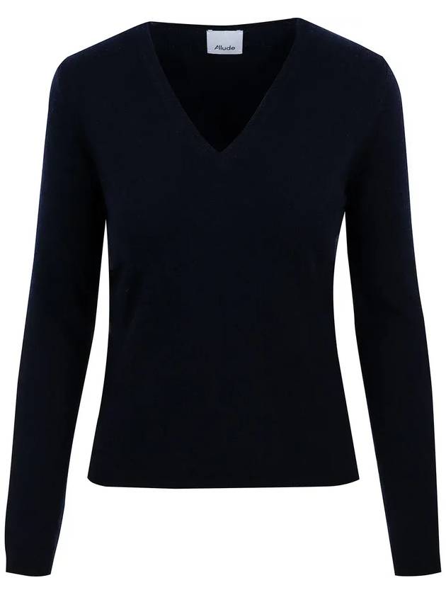 얼루드 V넥 니트 풀오버 22511100_14