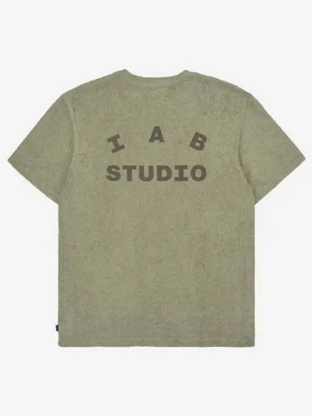 아이앱 스튜디오 타월 티셔츠 라이트 그린 IAB Studio Towel T Shirt Light Green
