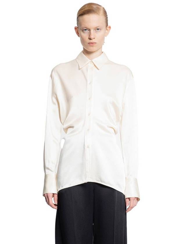 TOTEME WOMAN OFF-WHITE SHIRTS