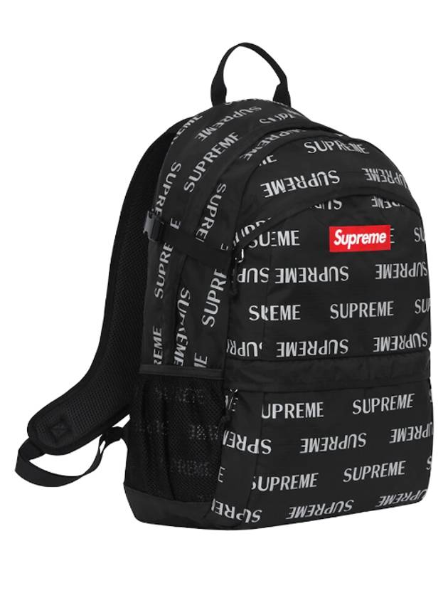 16FW 슈프림 3M 리플렉티브 백팩 블랙 Supreme 3M Reflective Backpack Black