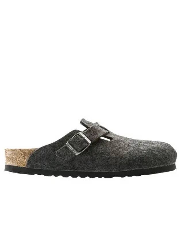 버켄스탁 보스턴 울 펠트 앤트러사이트 레귤러 Birkenstock Boston Wool Felt Anthracite Regular