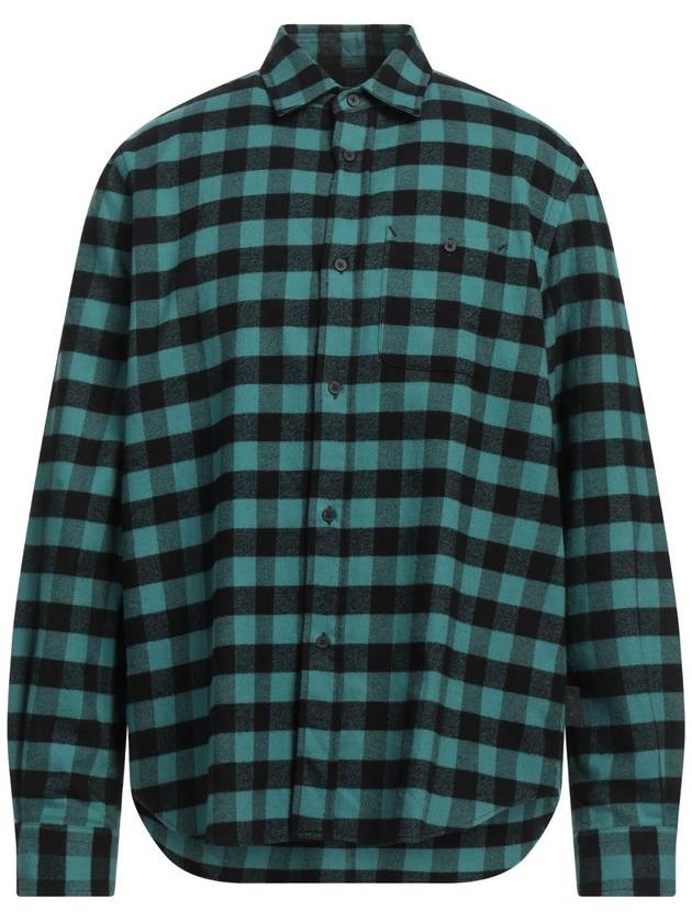 겐조 체크 셔츠