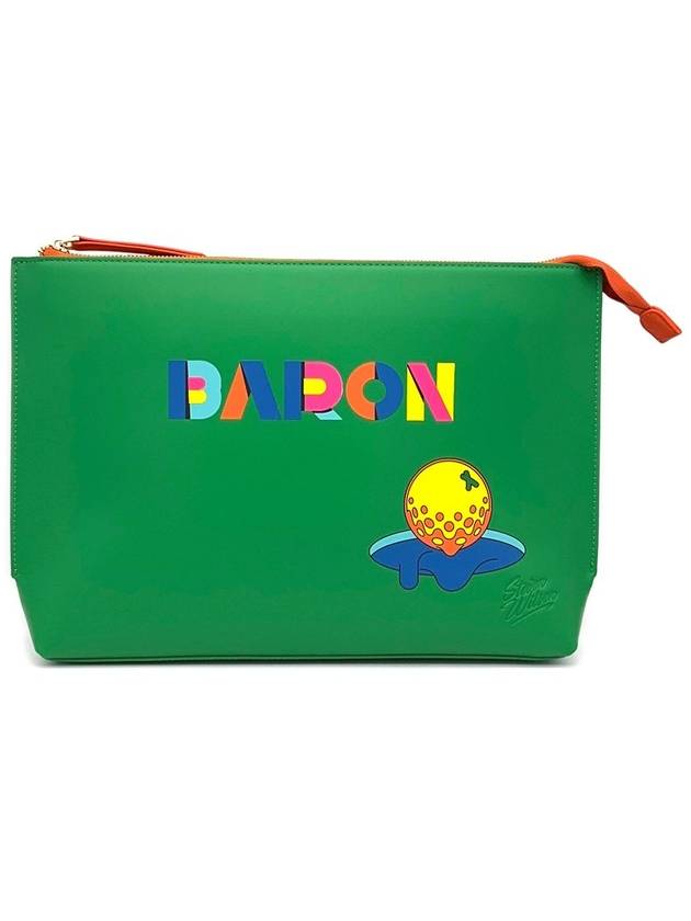 바론골프 X 스티븐 윌슨 콜라보래이션 클러치 그린