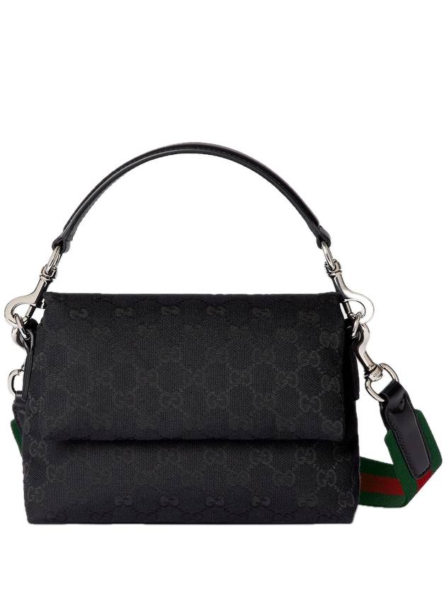 구찌 웹 디테일 스몰 GG 크로스 백 블랙