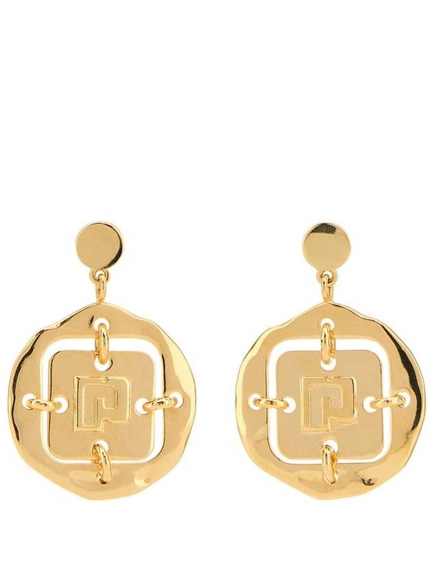 Paco Rabanne 폴리시드 드롭 이어링