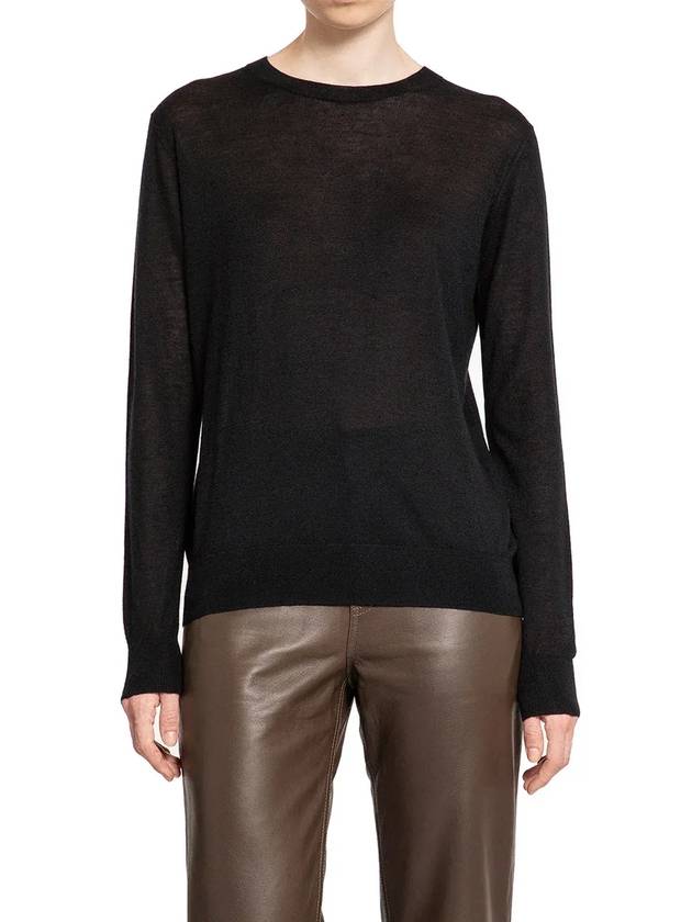 토템 크루넥 파인 니트 스웨터 244WRT0415YA0105_001