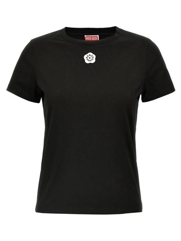 겐조 보크 플라워 2 0 자수 반팔 티셔츠 블랙