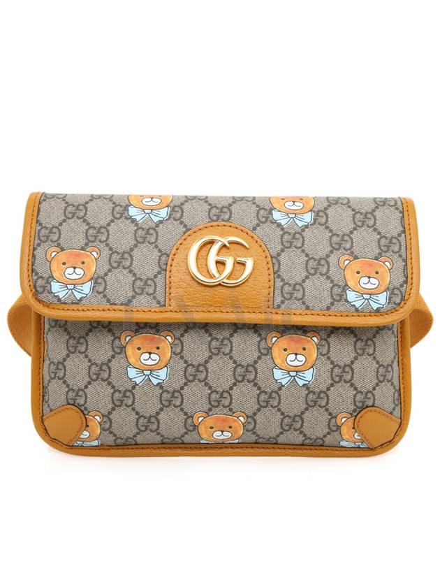 구찌 X KAI 카이 곰돌이 벨트백 647817 수프림 힙색 웨이스트백