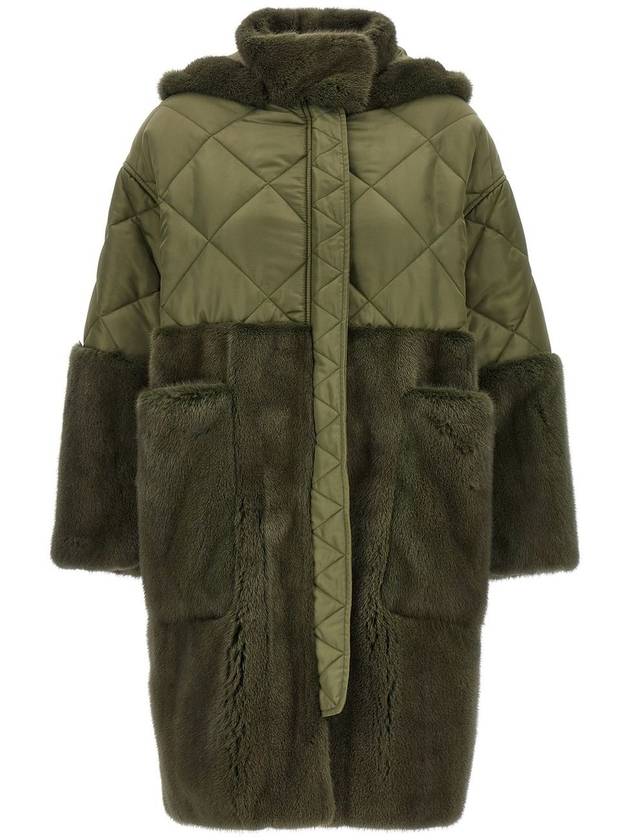 Blancha - Nylon Diamond-Visone Fur