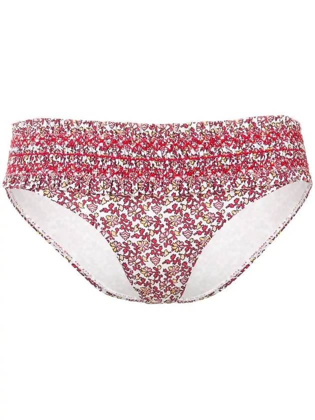 토리버치 플로럴 프린트 힙스터 비키니 바텀