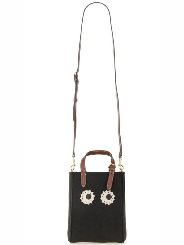 Anya Hindmarch N S Eyes 펠트 미니 토트백 Anya Hindmarch N S Eyes Felt Mini Tote Bag