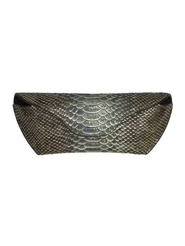 DONIRAY sunglass case flores jade