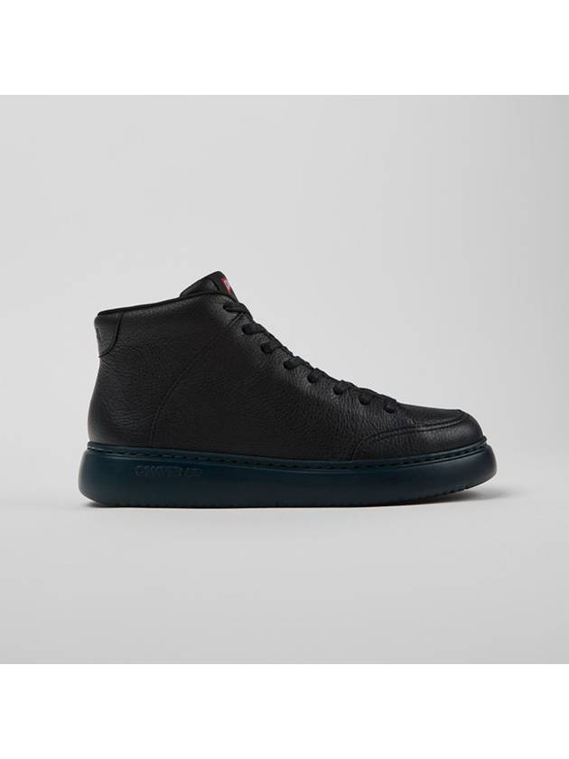 캠퍼 여성 러너 Runner K21 스니커즈 하이탑 운동화 신발 Black