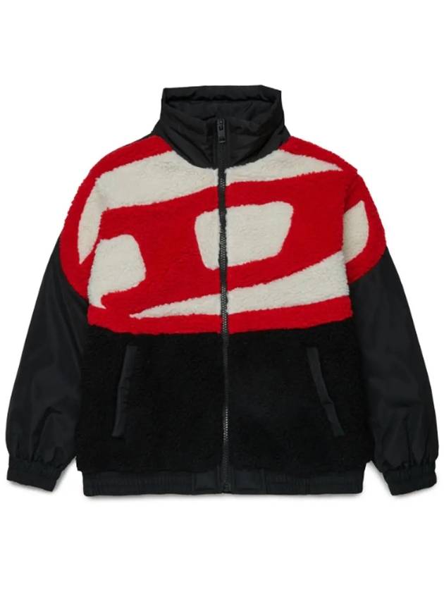 24FW 키즈 맥시 플리스 자켓 J01954 0QFAH K900