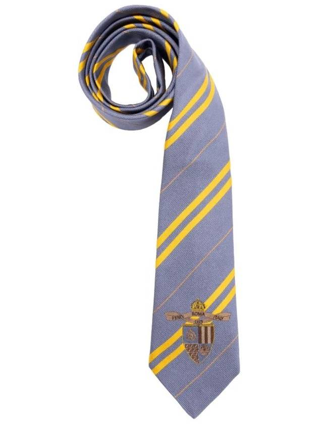 펜디 striped tie FXC043ATVB