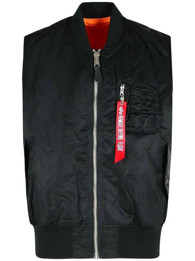 Alpha Industries Black Nylon Vest